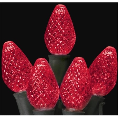 Forever Bright Kellogg Plastics 78302 0.75 in. Holiday & Christmas Indoor & Outdoor C7 Base LED- Red 78302